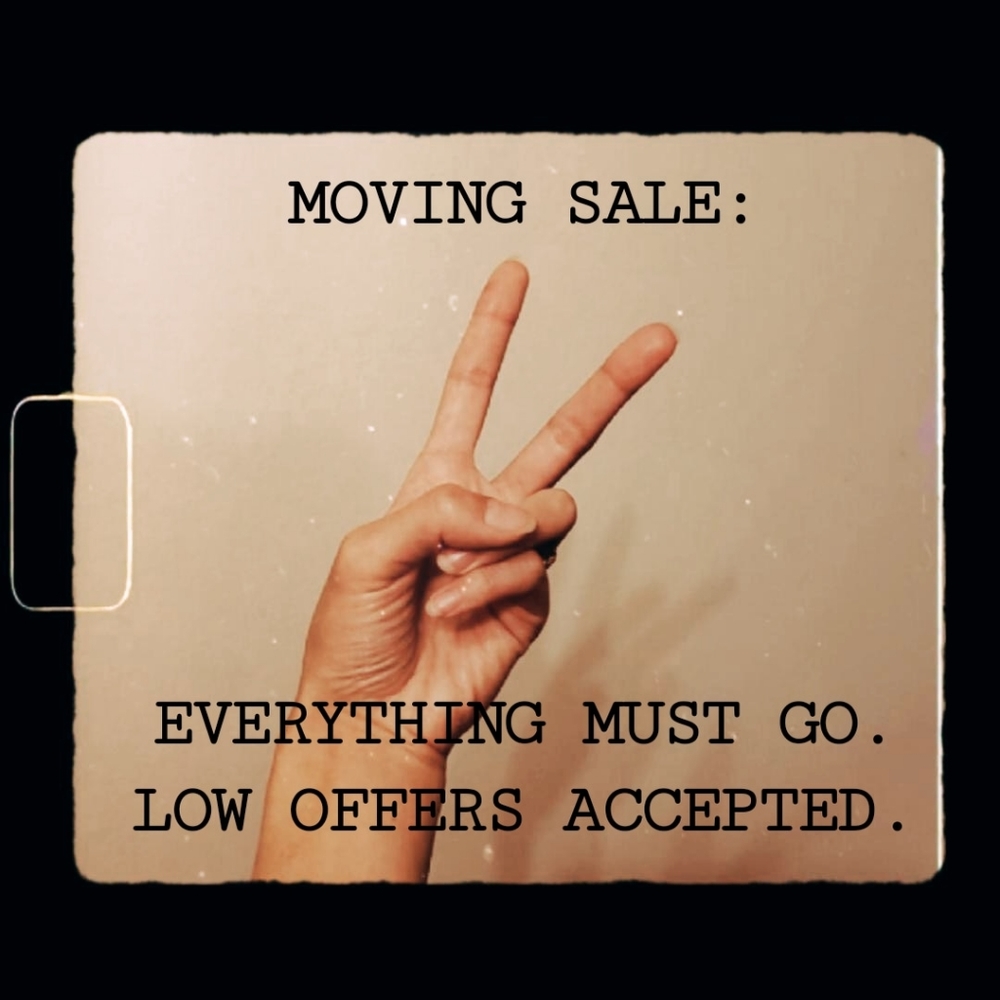 MOVING SALE